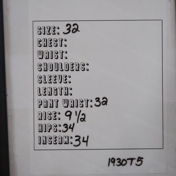 Gustin Jeans Mens 32 Tan Brown Japan Linen Chambray Five Pocket Button Fly Slim - Picture 9 of 11